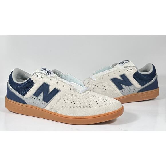 New Balance Numeric 508 Brandon Westgate Men’s 10.5 Sea Salt / Navy Gum (No Box) - Picture 1 of 8
